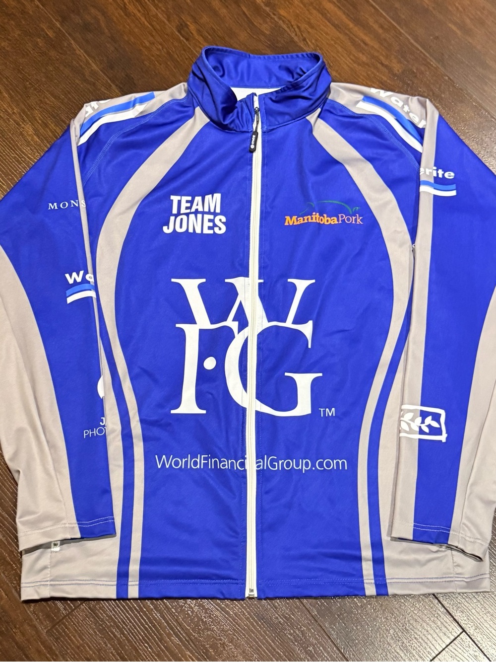 RARE *Autographed* Team JENNIFER JONES Curling Jacket Mens Size L Team Signed